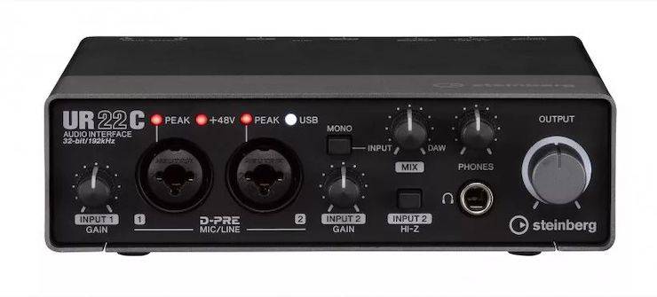 升级 USB-C 和 32/192：Steinberg 发布 UR22C、UR44C 和 UR816C 音频接口
