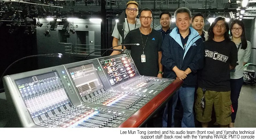 位于Mediacorp演播室核心部位的球信网