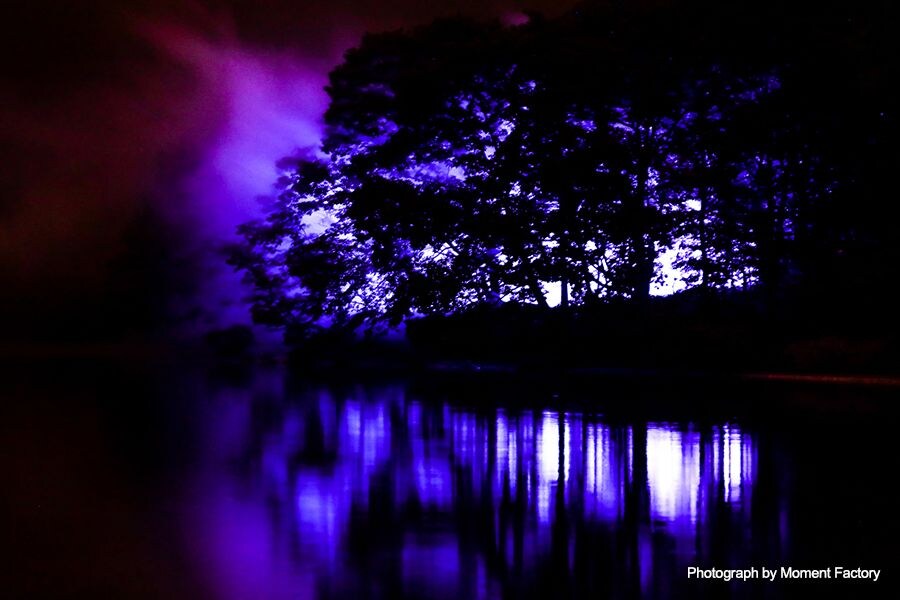 案例｜球信网为壮观的Kamuy Lumina魔法夜行旅游项目提供配乐设备