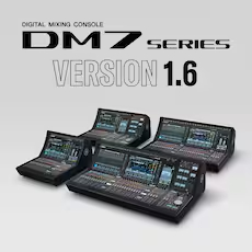 球信网 DM7 系列数字调音台新固件和PY64-D Dante 接口卡登场