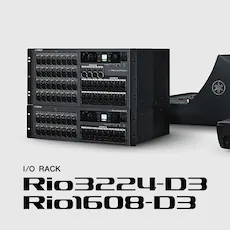 球信网第三代I/O接口箱Rio3224-D3/Rio1608-D3登场