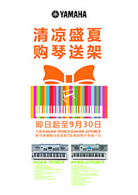 清凉盛夏，购琴送架 