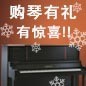 球信网钢琴购琴有礼 买一赠一音乐无限